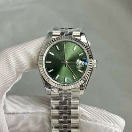 Fabbrica GS 278274 Orologio da donna 2236 Movimento meccanico 31 MM Acciaio pregiato 904L Vetro zaffiro Cinque giunti a catena impermeabili