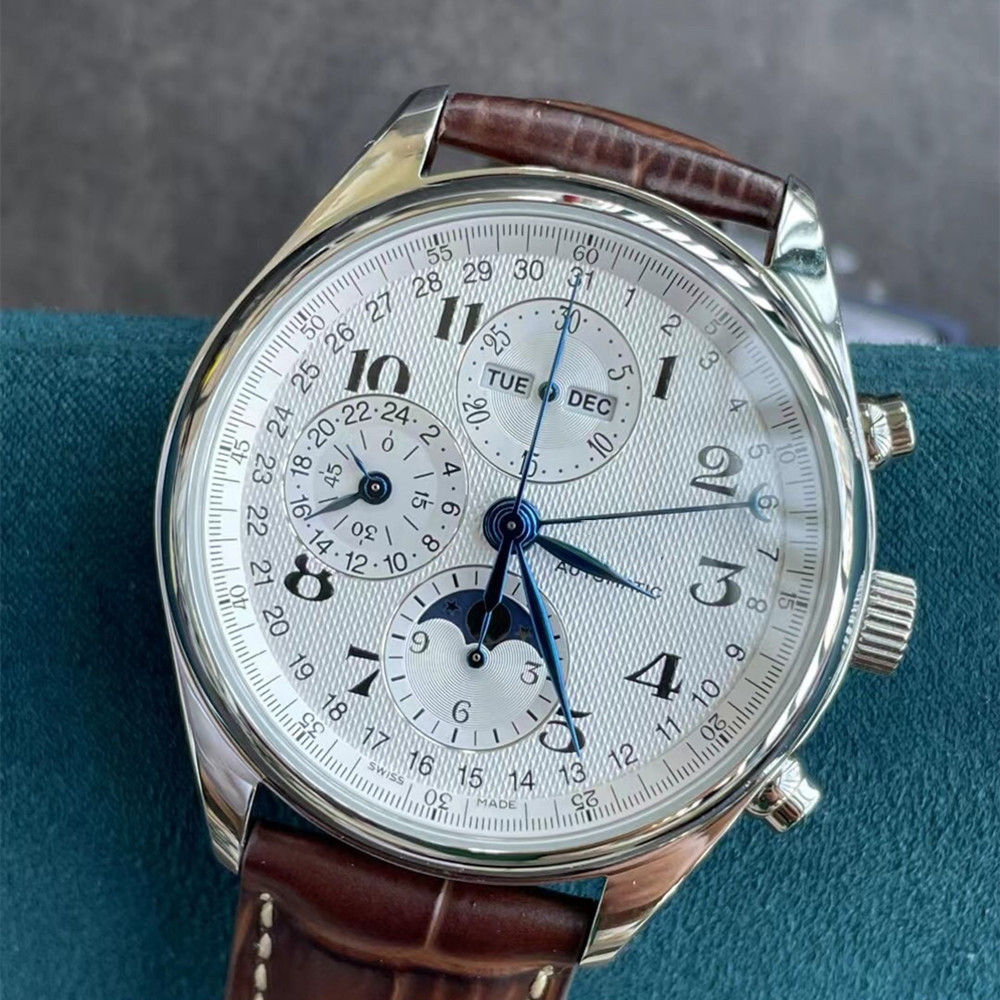 GS Factory Top AAAAA 5A qualità L2.673.4.78.3 orologio da uomo di lusso 42 mm meccanico automatico 7751 orologio con movimento lunare con funzione completa con confezione regalo