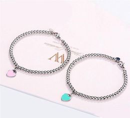 Gs pulseiras de aço inoxidável para mulheres senhoras 2018 verão moda mulher pulseira homme casamento noivado jóias g5 yotjo7205329