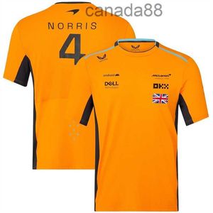 Gsby Formule 1 Herenmode T-shirts F1 Racing Team Lando Norris Kleding Oversize t-shirt Korte mouw Tee Ademend Sneldrogend Top 2TL5