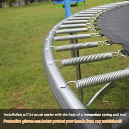 GSD -trampoline vervanging Gegalvaniseerde stalen veer 145 mm/180 mm lengte voor beschikbaar