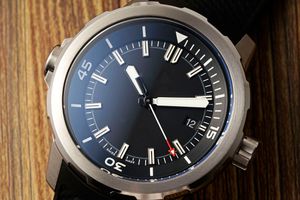 GSF 329101 luxe horloge AQUATIMER FAMILY lichtste en dunste, maat 42MM Aisa2892 volautomatisch uurwerk snel verwijderbare band, tweekleurig lichtgevend display