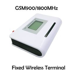 Terminal sans fil fixe réseau GSM avec écran LCD, système d'alarme de prise en charge de l'appelant téléphonique GSM 900/1800 MHZ, PABX, boîte d'enregistrement, téléphone