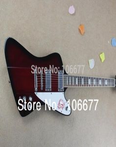 GSON Firebird Ptarmigan 2 Pickups Wine Red Burst Electric Guitar Custom Explorer gemaakt in USA9714078