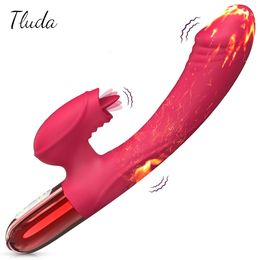 Vibromasseur Gspot pour femmes, stimulateur de clitoris, léchage de mamelon, produits pour adultes, jouets sexuels, femme, Couple, Masturbation féminine, 240227