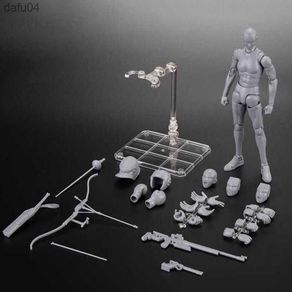 Gt Modèle Tir Et Sport Corps Mobile Pour Dring Beaux-Arts Figures Comme Corps Kun Pvc Action Figure Collection Modèle Jouets L230522