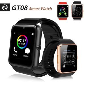 Relojes inteligentes GT08 Bluetooth con ranura para tarjeta SIM para Android NFC Health X6 X7 T500 T500 + M16 plus HW12 HW16 HW22 FK88 Watch series 5 6 Smartwatch