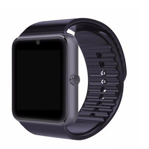 GT08 smartwatch met simkaartsleuf Android Smart Watch voor Samsung en IOS Apple iphone Smartphone armband Bluetooth horloges