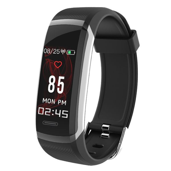 GT101 Fitness Tracker Sleep Pulsera inteligente Monitor de ritmo cardíaco Reloj inteligente Rastreador de actividad deportiva Reloj de pulsera para iPhone Reloj con teléfono Android