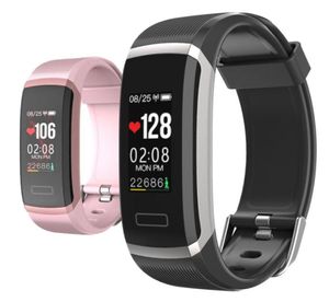 GT101 Fitness Tracker Bracelet Bracelet Heart Monitor Smart Watch Sleep Monitor Activity Tracker Passomet Wristwatch pour iPhone 8766543