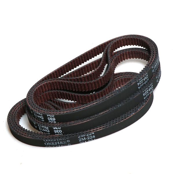 Ceinture de distribution de caoutchouc GT2 Petite courroie circonférence 2M 2GT 150/158/160/188/158 Largeur 3/6/9/10mm pour les imprimantes 3D