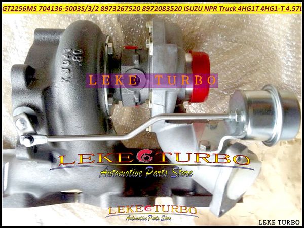 GT2256MS 704136 704136-0002 704136-0001 8972083520 8971784860 Turbo para camión ligero ISUZU NPR para Ukrnian BOGDAN 4HG1 4HG1T 4HG1-T 4.57L