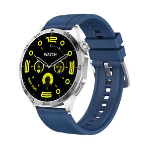 GT4 Smart Watch Men GPS Tracker 1.43 '' AMOLED 466 * 466 Écran HD Afficher toujours le moniteur de santé Bluetooth appelle SmartWatch Outdoor