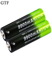 GTF 37V 18650 9900mAh Batterie rechargeable Liion haute capacité pour la lampe froide Tourch Batterie8682368