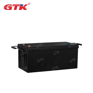 GTK 24V 80AH Aangepaste LIVEPO4-batterij met 8S BMS + 10A-oplader voor motorfiets driewieler RV AGV Airconditioner