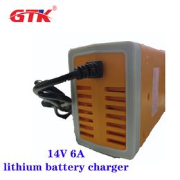 GTK DC Sortie 14V 6A Chargeur de batterie au lithium pour 4s 16.8V Li-ion Cellule électrique E-Bike Scooter Power Tools