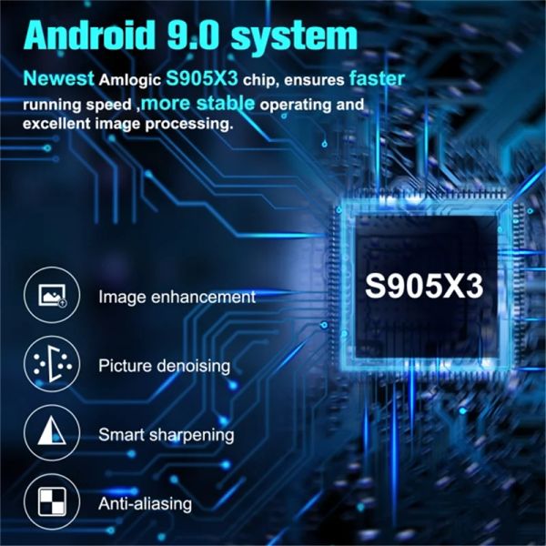 Gtmedia GT Combo Android 9.0 Smart TV Box+DVB-S/S2/S2X/T/T2/C Satelite WiFi incorporado Soporte M3U/CS 4K HD STB Decoder