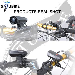 Gtubike fiets elektronische hoorn waterdichte hoge decibel luidsprekers fiets sterk luid lucht alarmgogeergogeer Bell Outdoor Cycling Equip