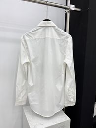 GU2024 Dameshirt Luxury Brand Woman Top en Blouse Designer Button Down Woman Shirt Nieuwe dames geborduurde blouse high-end top