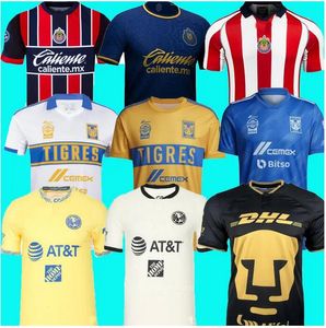 Guadalara Club Chivas Voetbalshirts Amerika GIGNAC Tigres UANL Special Th Alexis Vega Luis Olivas Camiseta De Futbol Voetbalshirts
