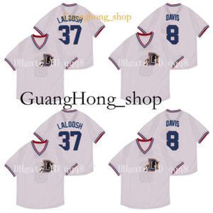 Guangzhou Top qualité Durham 37 Ebby 'nuke' Laloosh 8 Crash film maillot 100% Ed taille M-3XL Rare