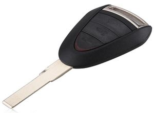 Garanti 100 3 boutons remplacement télécommande porte-clés coque de clé lame de voiture pour PORSCHE CAYENNE 996 BOXSTER S 911 lame 22223325018374