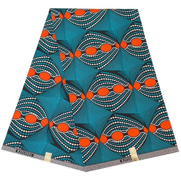 Tela africana de cera Real garantizada, tela Ankara de poliéster de alta calidad para hombres, ropa de fiesta, tela para coser vestidos