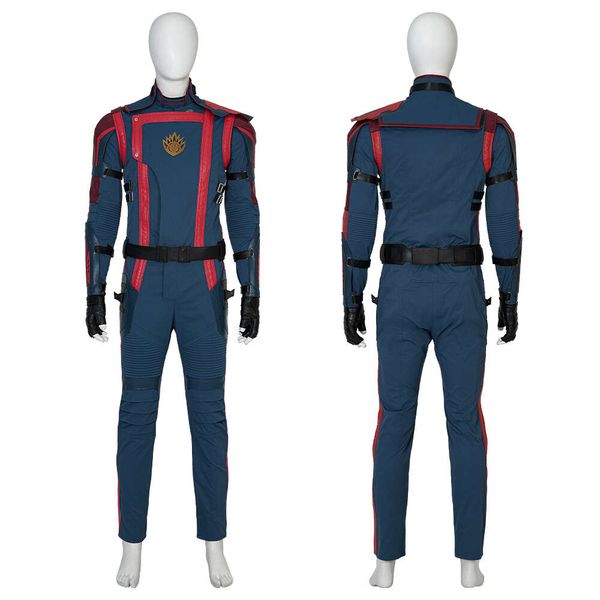 Gardiens Vol.3 Mantis Cosplay Costume Star Lord Peter Quill Uniforme Costume Halloween Carnaval Cosplay Ensemble Hommes Bataille OutfitCosplay