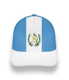 Guatemala Hat Male Diy Nombre personalizado Número GTM Nation Flag Country Country Guatemalan Spanish College Print Po Baseball Caps54905555