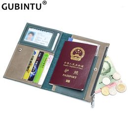 Gubintu -rijbewijs Tas Split Leather on Cover for Car Driving Document Card Holder Paspoort Wallet Bag Certificate Case12476