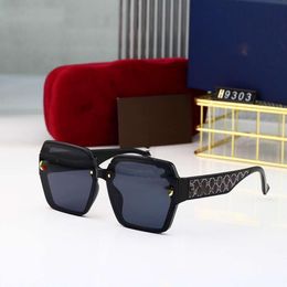 Guccsis Bril Ontwerpers Cucci Zonnebril Man Vrouw Sonnenbrillen Nieuwe Groot Frame Nylon Zonnebril voor Dames Anti-Uv Vocht Mesh Rode Zonnebril voor Dames