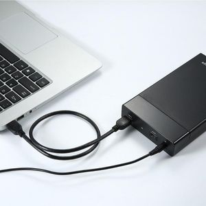 Boîte externe Gudga HDD 3,5 pouces 2,5 SATA à USB 3,0 6 Go un boîtier HDD SATA III Case SSD pour un disque dur de 10 To d'épaisseur 3,5 externe externe