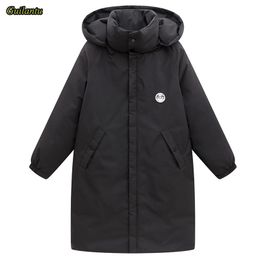 Guilantu hiver manteau femmes vêtements col roulé à capuche Parka Mujer épais vers le bas coton rembourré coupe-vent longue veste femme 210916