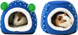 Zoupgmrhs cavia bed 2 pack, hamsterbed huis, cavia hutten