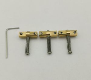 Guita Parts Vintage Brass Bridge Saddles voor FD Guitar (Pack of 3) 5223322