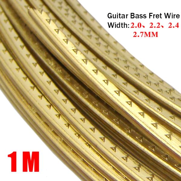 Guitare 1 mètre radian guitare fil de guitare courbe en laiton basse acoustique électrique guitare casse-pied fil 2,0 mm 2,2 mm 2,7 mm 2,4 mm 2,9 mm