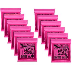 Guitare 12 PCS / PACK CORDES DE GUITARE ÉLECTRIQUE POUR Ernie Ball Replica 2221 2215 2225 Play High Metal Rock Guitar Accessor Wholesale