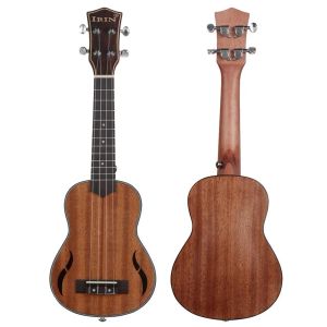 Gitaar 21 inch uk2160 ukulele mahonie houten akoestische gitaar ukelele mahonie mahonie nek hawaii 4 string gitaar