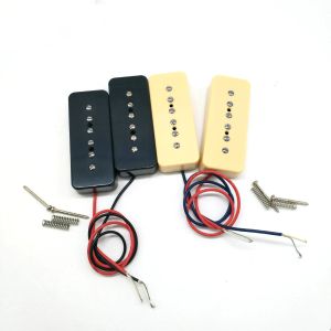 Gitaar 2 stks P90 elektrische gitaar pick -up nekbrug pickups 50 mm/52 mm poolafstand voor elektrische gitaaraccessoires