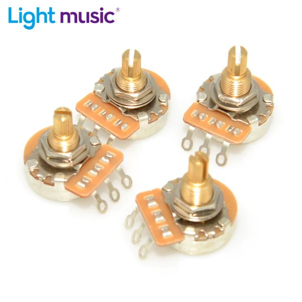 Guitare 4pcs arbre court potentiomètres en laiton 3/8 