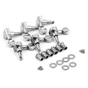 Guitare 6R Droite 6L Gauche 3Ladd3R Cordes Tuning Pegs Tuners Chrome Inline Hine Head Drop Livraison Jouets Cadeaux Nouveauté Gag Musical Dhg2B