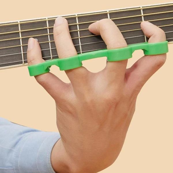 Accesorios para guitarra Finger Span Training Hand Grips Hand Finger Ejercitador Guitarra Bass Piano Finger Tension Grip Power Trainer