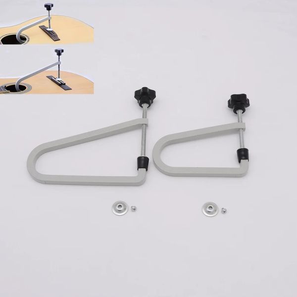 Guitar Accesorios de guitarra acústica Clamp Puente / Acero fundido de acero Definicio de garganta profunda / Expedición de reparación de guitarra Cclamp