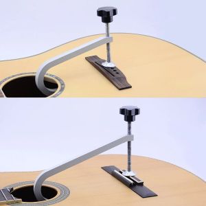 Guitarra acústica guitarra puente abrazadera / acero fundido pinza de garganta profunda / alcance profundo