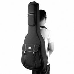 Sac de guitare 41 pouces Ballad Guitar Piano Bales 36/38 Classique Épaissir Pad Case Couleur Unie Étanche Sac Portable Sac À Dos X9rt #