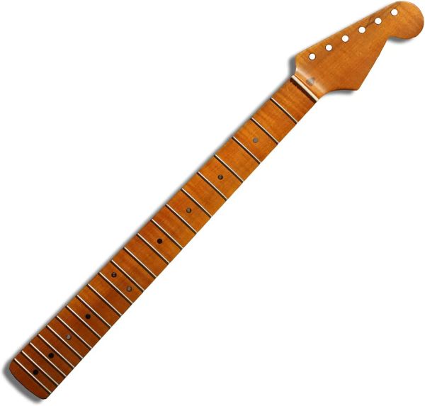 Guitare batking 21 Fret Maple Fretboard Guitar Cou pour les pièces de guitare de style ST Remplacement