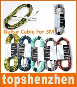 Gitaar Kabel Voor Aspecial Akkoord 3M 6FT Patch Effect Geweven Planeet Wave Koord Kabel Gelden Yamaha Guitar6634208