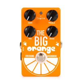 Guitare caline cp54 The Big Orange Overdrive Guitar Effet Pedal True Bypass Design Electric Guitar Pides Accessoires