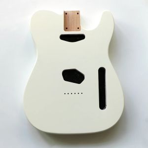 Guitar Kits de guitarra de bricolaje Alder Nitro Satin Terminado Vintage Blanco TL Reemplazo del cuerpo de la guitarra para guitarras eléctricas personalizadas