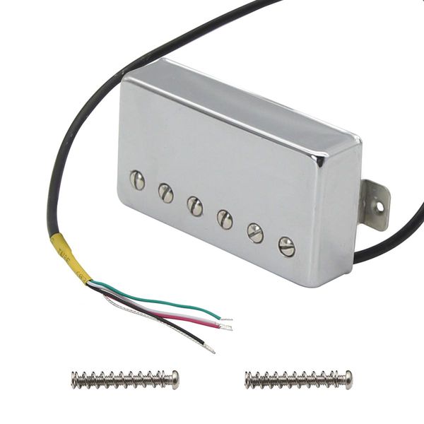 Guitar Fleor 1pc LP Guitar Alnico 5 Pickup Humbucker 4conductores Piezas de guitarra eléctrica de cuello o puente